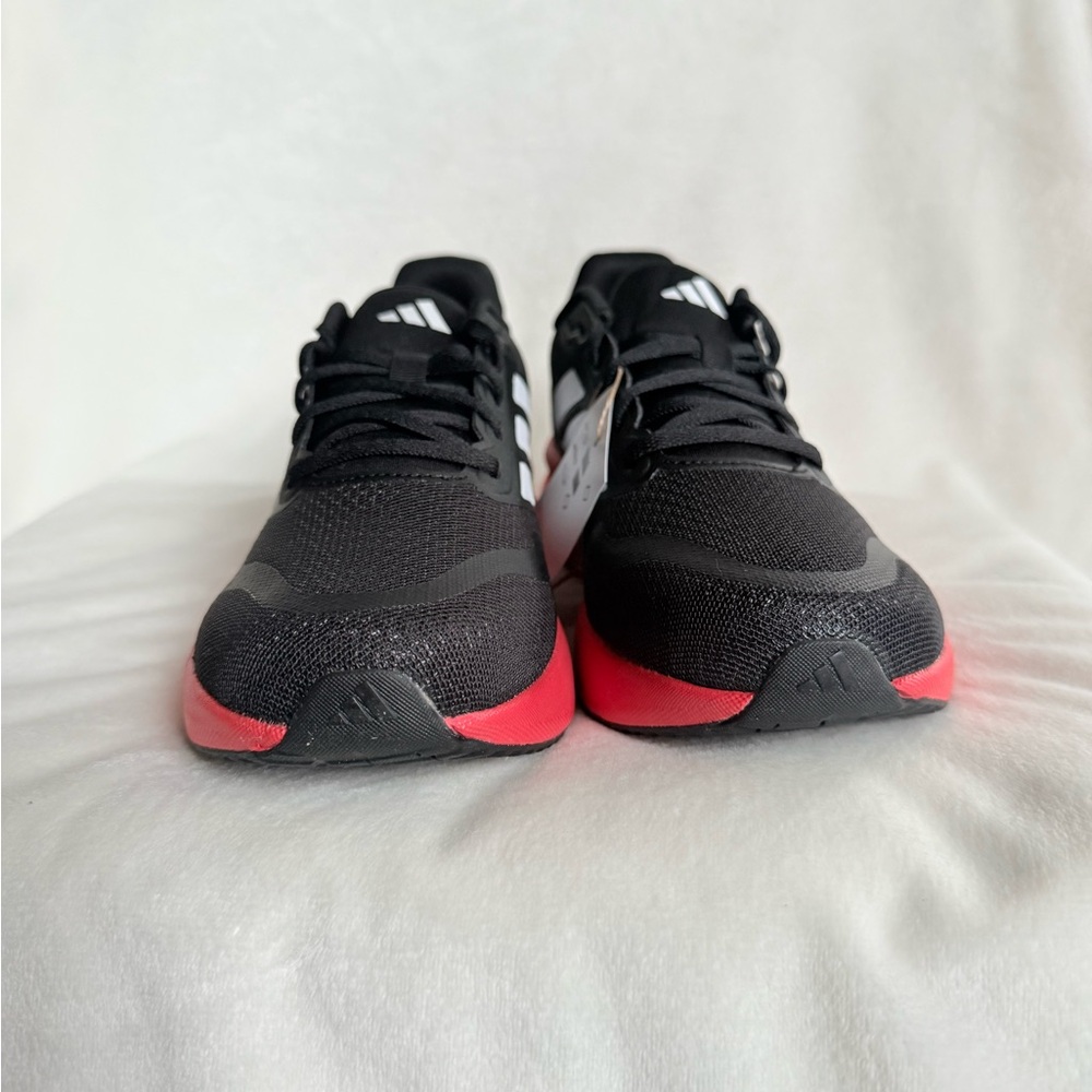 Adidas Runfalcon 5 J Youth GS Size 6 Black Red Athletic Running Shoes - Picture 4 of 10